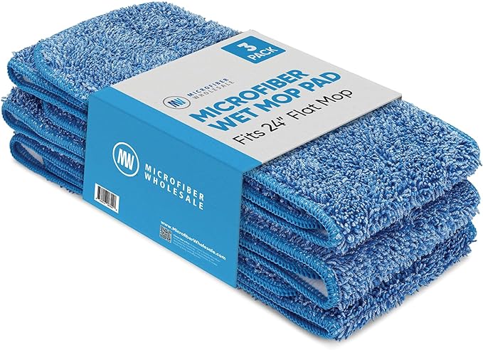 Microfiber Wholesale 20 inch Microfiber Mop Pads by MicrofiberWholesale