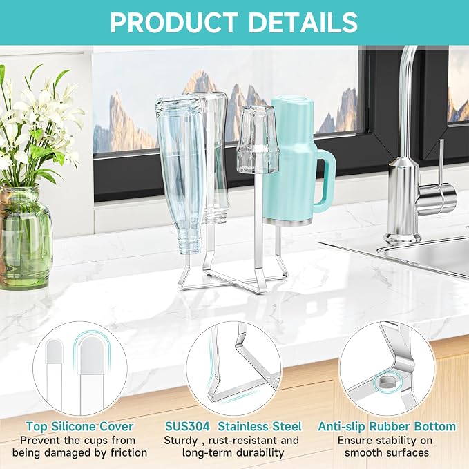 Bottle Drying Rack Reusable Drying Holder - Image 2