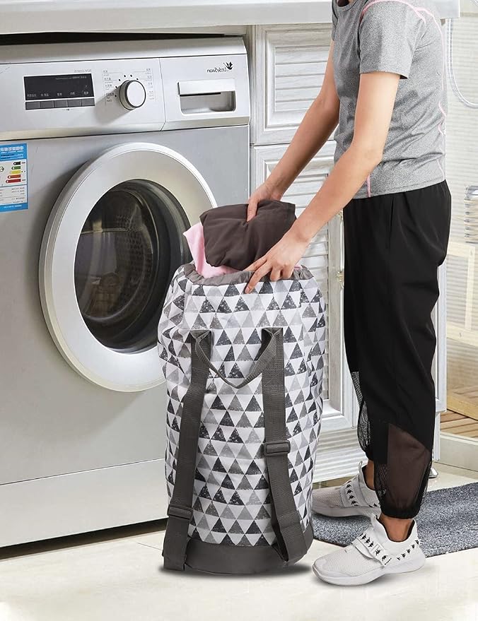 Dalykate Backpack Laundry Bag, Laundry Backpack - Image 7