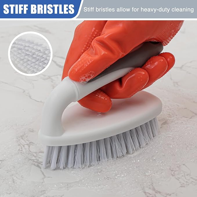 Scrub Brushes for Cleaning Bathtub Scrubber Heavy Duty Scrub Brush - Image 4