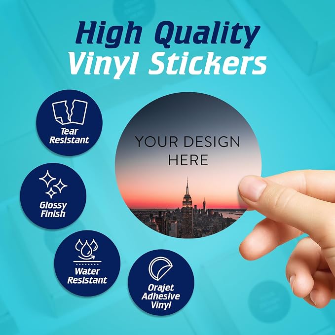100 Custom Vinyl Stickers - Image 3