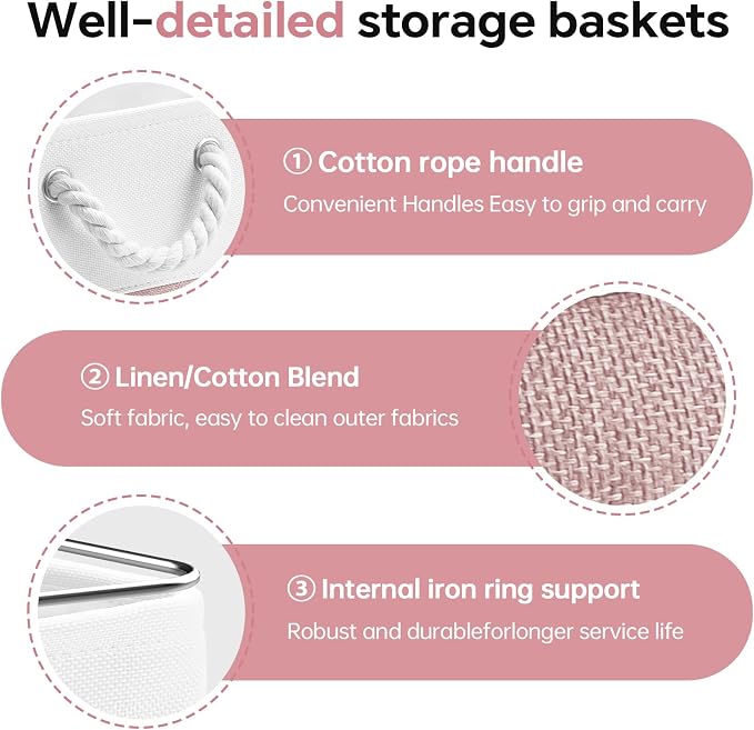 13x13 Inch Cube Storage Bins - Image 8