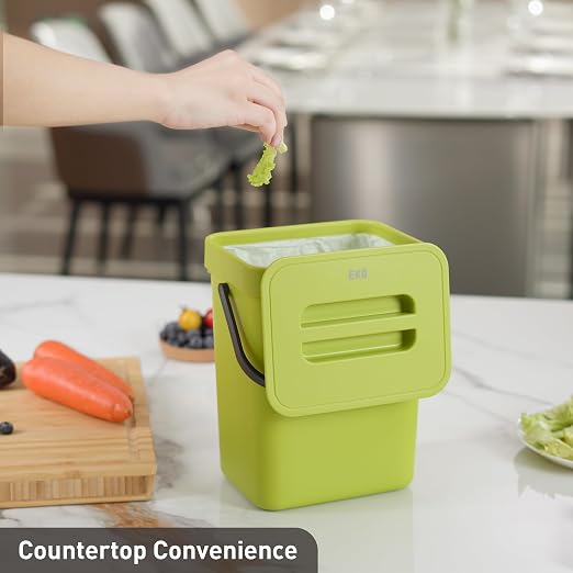 EKO Puro Mini Wall-Mounted Kitchen Trash Can - Image 4