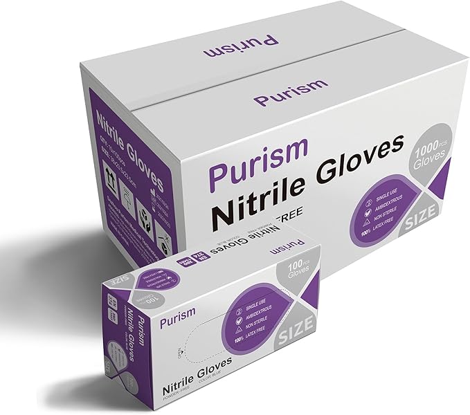 Daddy's Choice Nitrile Gloves 100Pcs 1000 Pcs Disposable Blue, by Daddy%E2%80%99sChoice