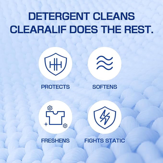 CLEARALIF laundry Fabric Softener Sheets, Fresh Linen Scent, 160 Loads - Image 6