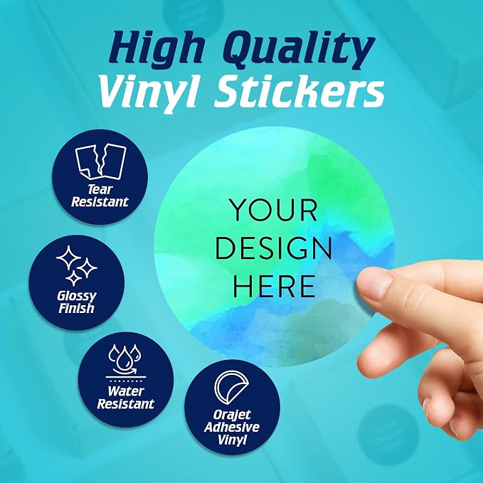 100 Custom Vinyl Stickers - Image 3