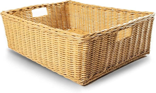 The Basket Lady Under The Bed/Basic Wicker Storage Basket, Extra Large by TheBasketLady