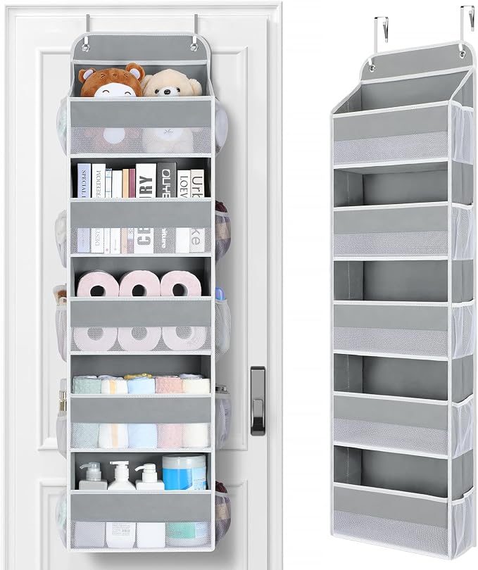 Yecaye Over The Door Organizer Storage, 5-Tier Heavy Duty Door Organizers by Yecaye