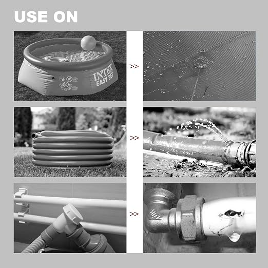 White RV Roof Sealant Tape, UV-Resistant, Weatherproof Patch - Image 7