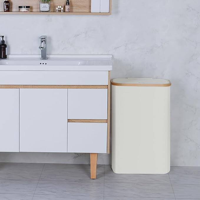 Slim Laundry Basket, Tall laundry Hamper - Image 5