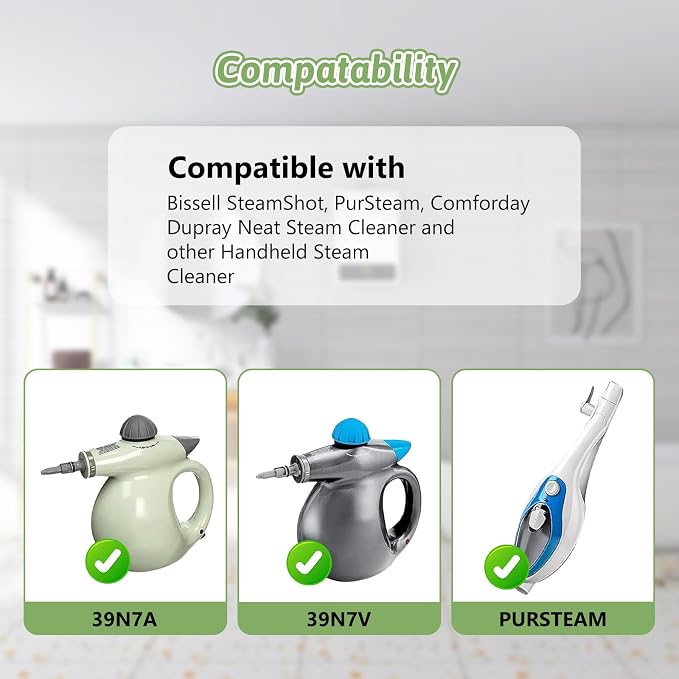 4Pack Microfiber Cloths for Handheld Steam Cleaner Compatible - Image 2