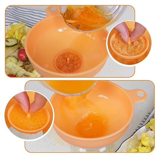 Wide Mouth Kitchen Funnel, Food Grade Plastic Cooking Canning Funnel - Image 9