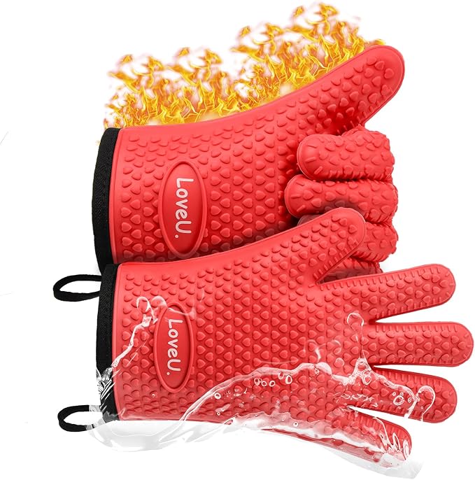 Kitchen Oven Gloves by Loveuing