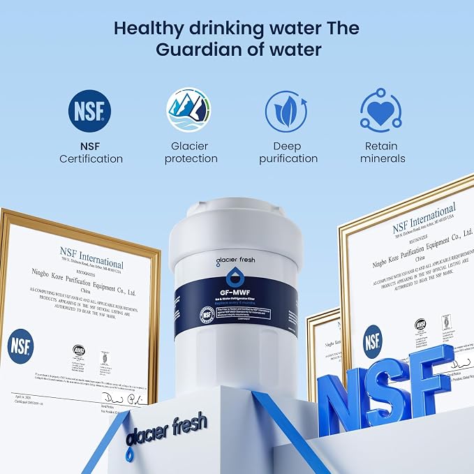 GLACIER FRESH Replacement for MWF Refrigerator Water Filters, SmartWater MWFP - Image 7