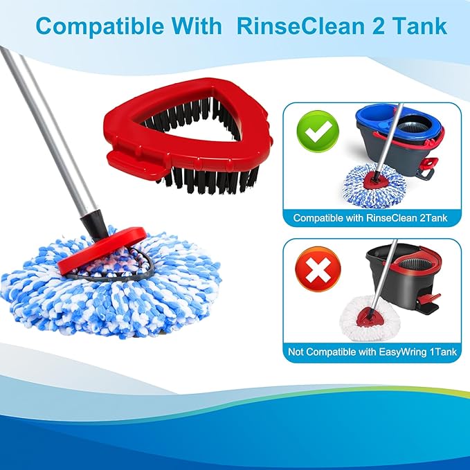 8-Pack Reusable Mop Head Replacement - Image 2