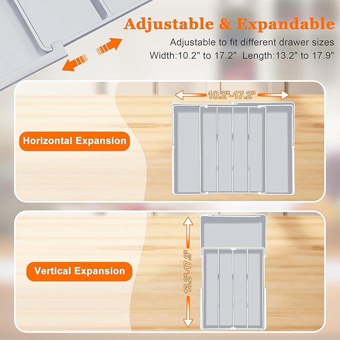 Expandable Large Silverware Organizer - Image 2