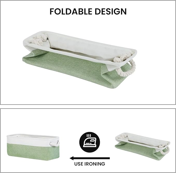 DULLEMELO Toilet Paper Storage Basket, Toilet Paper Basket - Image 3