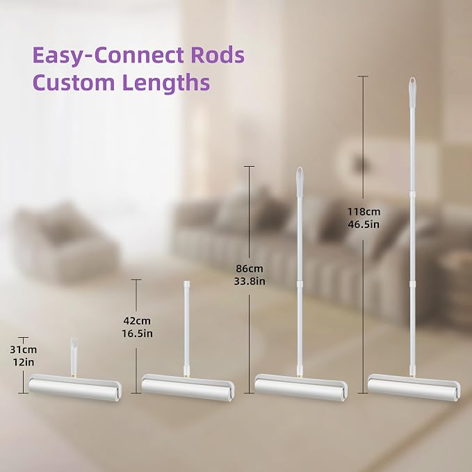 14.17" Extra-Wide Lint Roller Kit - Image 2