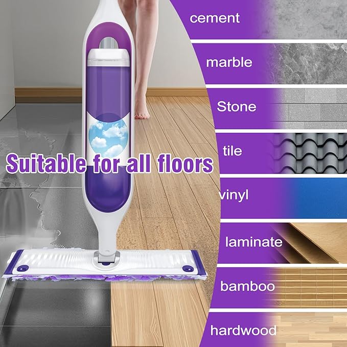 40 Pack Disposable Power Mop Refills Pads Compatible - Image 4