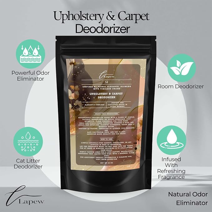 Sì Carpet Freshener Powder 16 oz | Powerful Odor Eliminator - Image 3