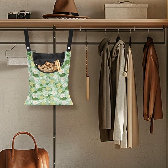 Clothespin Bag for Outdoor Laundry Clothesline and Clothes Pin Holder - Image 4