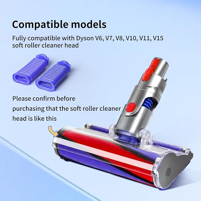 2 Pack Vacuum Lower Duct Hose Kit Compatible - Image 2