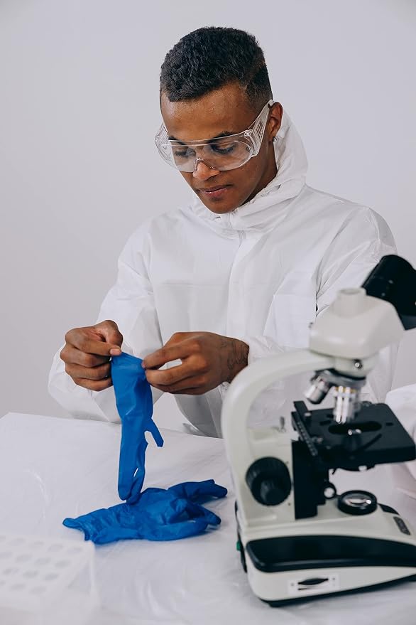 Inspire Nitrile Exam Gloves | The Original Quality Stretch Nitrile Cobalt Blue - Image 9