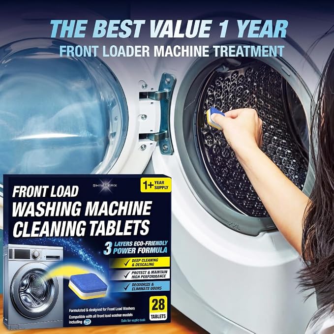 Washing Machine Cleaner Tablets 56 Pack - Image 8