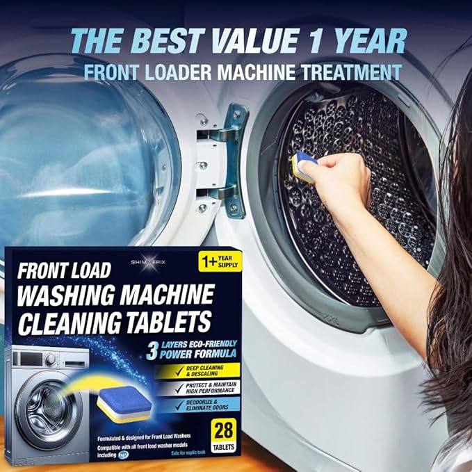 Washing Machine Cleaner Descaler 28 Pack - Image 9