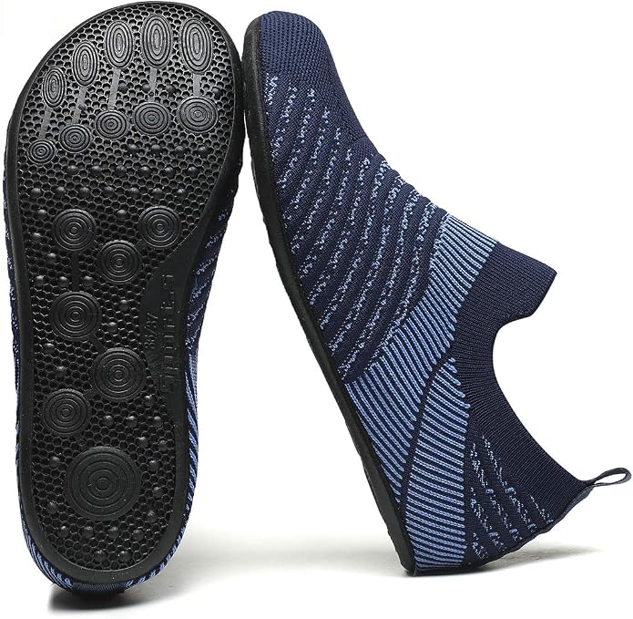 Adult Indoor House Slippers Socks Lightweight Non Slip Grip House Home Shoes - Image 6