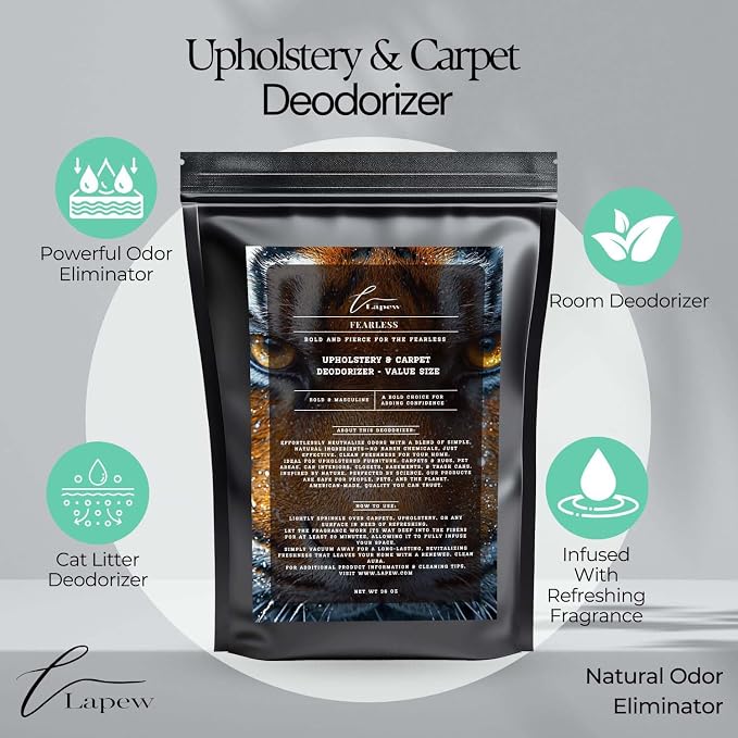 Fearless Carpet Freshener Powder Refill 36 oz | Powerful Odor Eliminator - Image 3