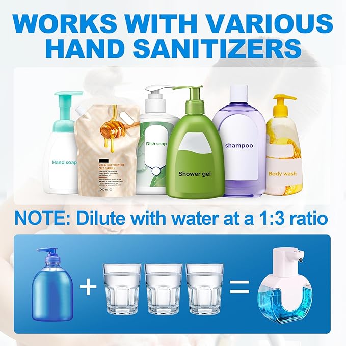 Automatic Foaming Soap Dispenser 15oz/420ml Foaming Hand Sanitizer Touchless - Image 5