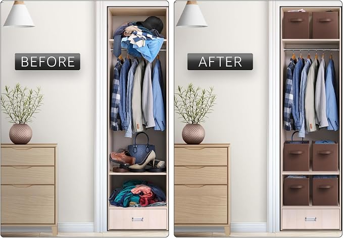 Sorbus Fabric Storage Cubes - Image 7