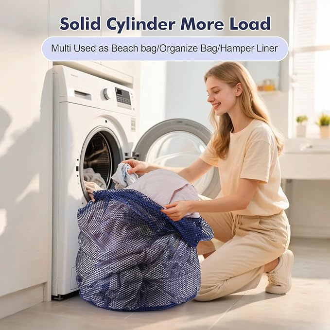 4Pcs Mesh Laundry Bags Washing Machine Mesh Wash Bags - Image 3
