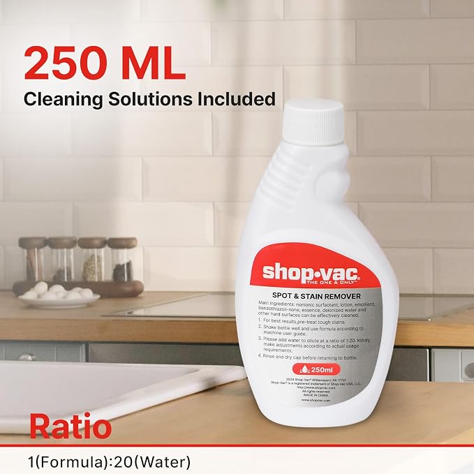 Shop-Vac Portable Carpet and Upholstery Cleaner Machine, Powerful Spot Cleaner - Image 7