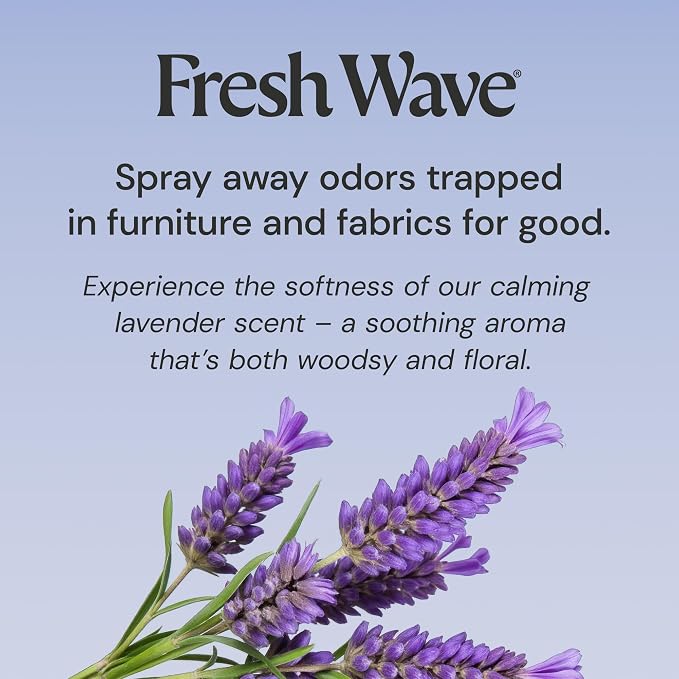 Fresh Wave Lavender Scent Odor Eliminator Spray & Air Freshener, 24 fl. oz. | - Image 2