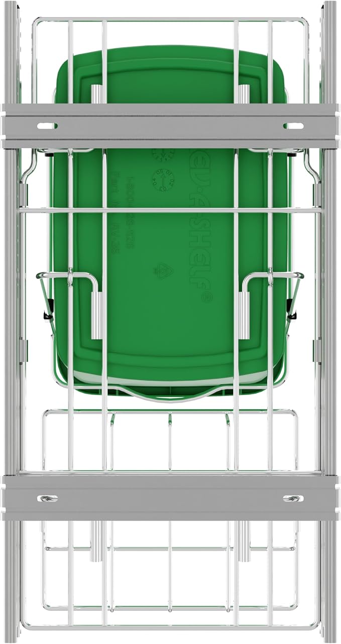 Rev-A-Shelf Pullout Trash Can for Kitchen Cabinets 35 Qt Garbage Waste - Image 8