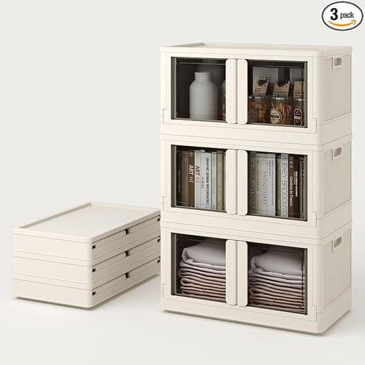 FLEXIMOUNTS 228 QT Stackable Storage Bins by FLEXIMOUNTS