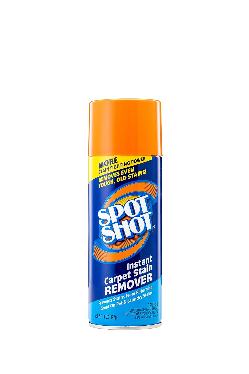 Spot Shot Instant Carpet Stain Remover, Aerosol, 14 OZ [12-Pack] (009868) | More Stain Fighting Power, Removes Even Tough Old Stains, Prevents Stains from Returning, Great on Pet & Laundry Stains