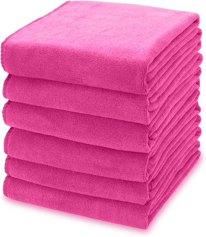 kimteny 13x28 Inches Kitchen Cloth Dish Towels, 400 GSM Premium Dishcloths by kimteny