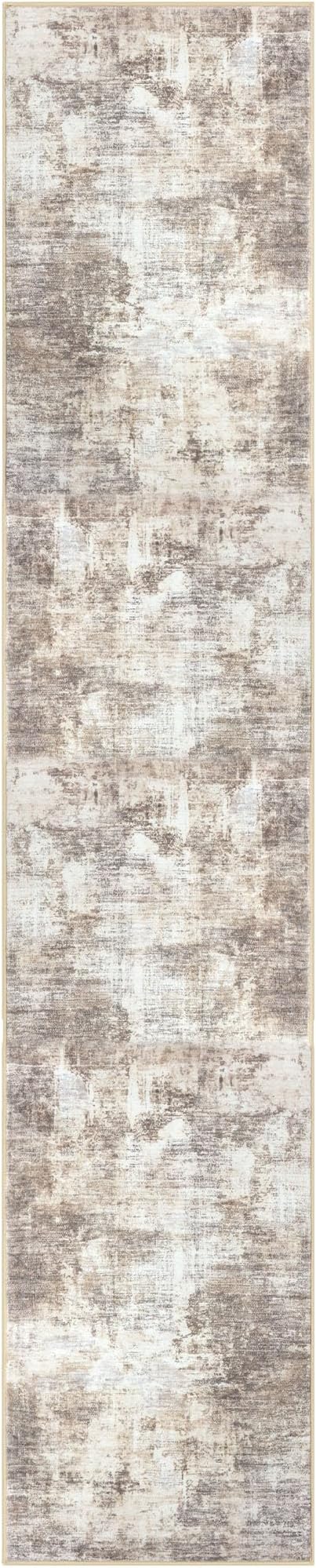 IOHOUZE Abstract Runner Rug 3x14 Ft Washable Runners - Image 9