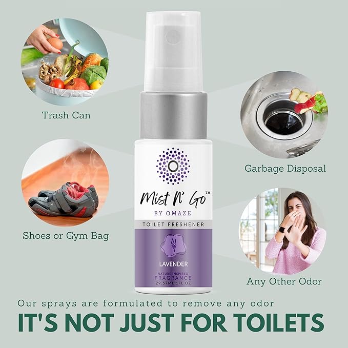 Mist N’ Go by Omaze Travel Bathroom Spray - Image 5