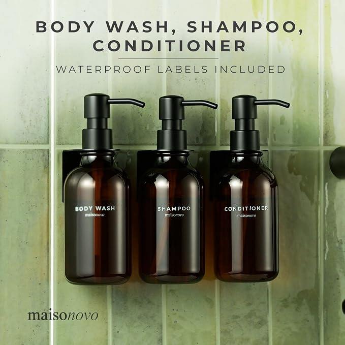 MaisoNovo Shampoo and Conditioner Dispenser - Image 5