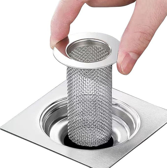 Resdenio Bathroom Sink Drain Strainer Stainless Steel, 2 Pack Floor Drain by Resdenio