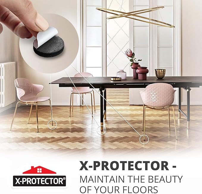 X-Protector Black Felt Furniture Pads - Image 6