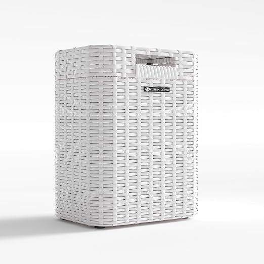 Ypati Handwoven 4 Gallon Rattan Trash Can - Image 7