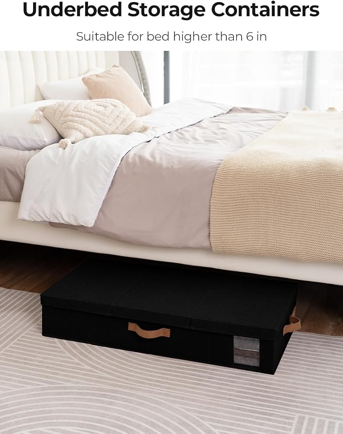 StorageWorks 2-Pack Large Under Bed Storage Bins - Image 6