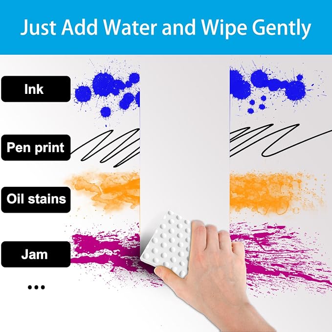 Magic Sponge Erasers, 100 Pack 2X Density Stronger Melamine Sponge Foam Pads - Image 2