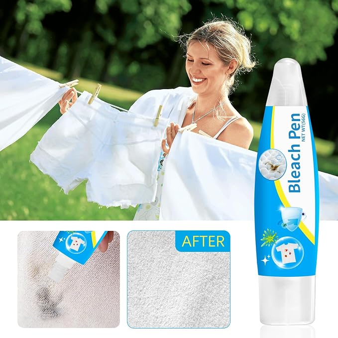 Bleach Pen，Bleach gel for Clothing, Portable bleach pen，More effective stain - Image 3
