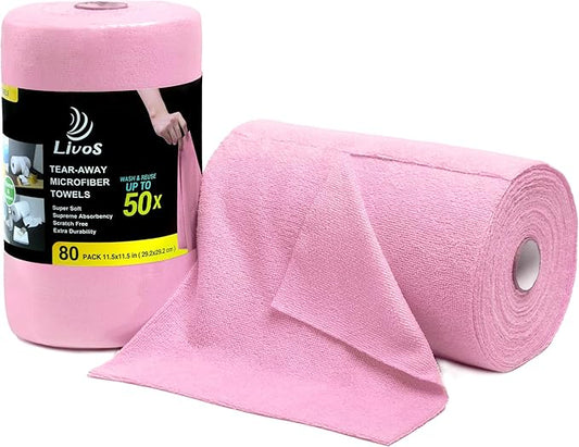 LIVOS Microfiber Cleaning Cloth Roll by LIVOS